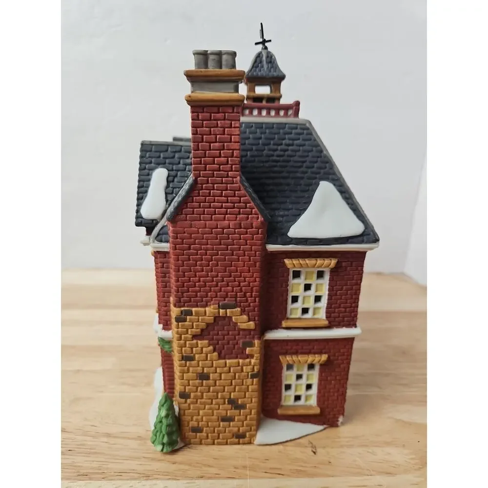 Dept 56 Boarding & Lodging School #5810-6 Dickens' Village Series WLite Orig Box